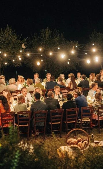 TE HUUR - prikkabel 25 meter met warm witte lampen, Ophalen of Verzenden, Nieuw