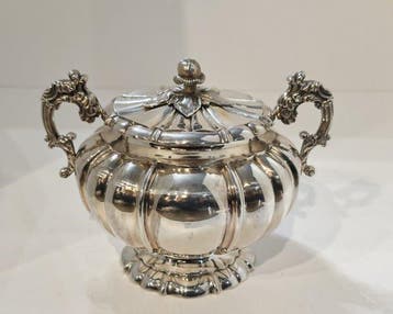 Bonbon mand - .950 zilver - Minerva Hoofd 1e Standaard