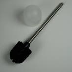 Inbouw Toiletborstel Etsero Brush-Up RVS MAT ZWART, Ophalen of Verzenden, Nieuw