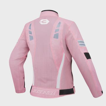 Ademende Dames Motorjas Zomer - Mesh Textiel met Verwijderba, Motoren, Verzenden, Nieuw met kaartje