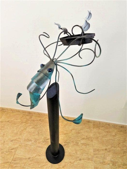 José Soler Art - Kraken - XXL, Antiek en Kunst, Kunst | Designobjecten