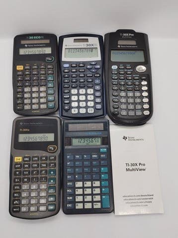 Texas Instruments - Rekenmachine (5) - 1990-2000, Nieuw