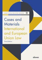 Cases and Materials International and, 9789462362680, Verzenden, Zo goed als nieuw, HBO