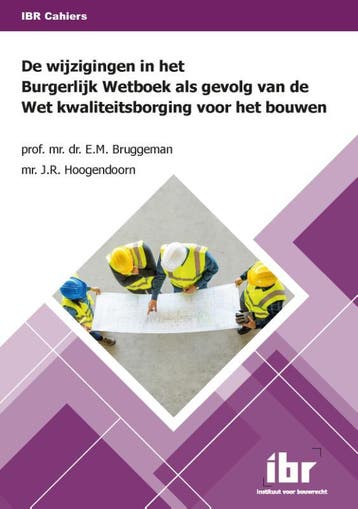 De Wijzigingen In Het Burgerlijk Wetboek Als Gevolg Van De W, Ophalen of Verzenden, Nieuw, E.M. Bruggeman; J.R. Hoogendoorn