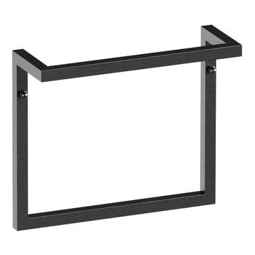 Brauer Handdoekbeugel - 35 cm - Gunmetal Geborsteld, Ophalen of Verzenden, Nieuw