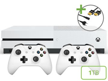Microsoft Xbox One S Starter Pack - 1TB Two, Spelcomputers en Games, Spelcomputers | Xbox One, Ophalen of Verzenden, Nieuw