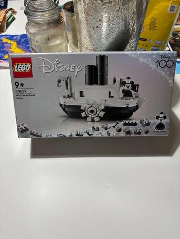 Lego Set - 40659 - Disney - Mini Steamboat Willie, Nieuw