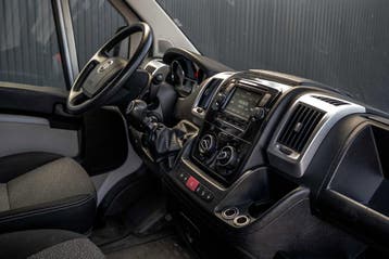 Fiat Ducato L4H3 | Financial Lease voor 210 p/mnd, Stof, Gebruikt, Overige carrosserieën, Wit