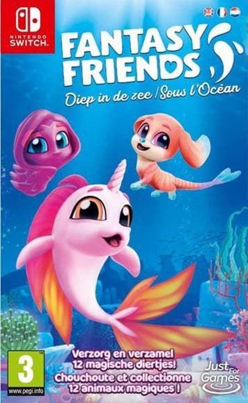 Fantasy Friends: Diep in de Zee Switch Morgen in huis!, Ophalen of Verzenden, Zo goed als nieuw, Vanaf 3 jaar