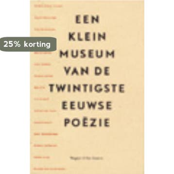 Klein museum v/d twintigste-eeuwse - C.P. Engelfriet, Verzenden, Gelezen, C.P. Engelfriet