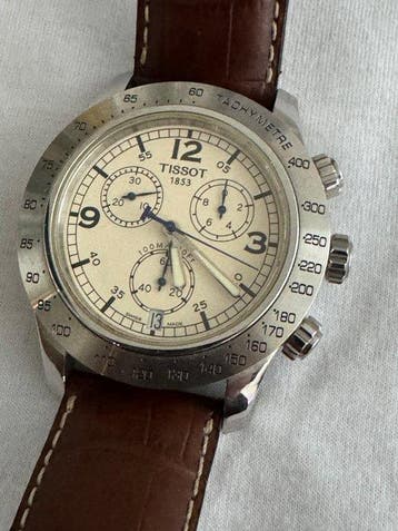 Tissot - V8 Chronograph - Zonder minimumprijs - QKS-BB-47331, Nieuw