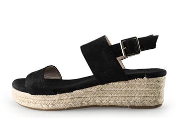 Dolcis Sandalen in maat 40 Zwart, Dolcis, Verzenden, Zwart, Sandalen of Muiltjes