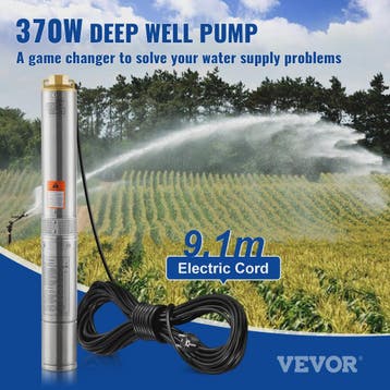 SucceBuy Dompelpomp RVS - Krachtige Waterpomp voor Diepe Put, Verzenden, Nieuw