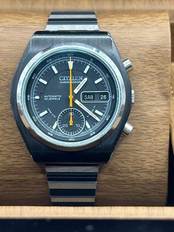 Citizen - Automatic Chronograph Blackie - Zonder, Nieuw