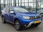 Dacia Duster 1.0 Tce 100pk Prestige LPG-G3 Clima Trekhaak NL, Dealer onderhouden, Stof, Blauw, Origineel Nederlands