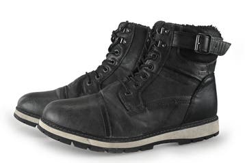 Tom Tailor Veterboots in maat 46 Zwart, Kleding | Heren, Schoenen, Verzenden, Zwart, Boots, Tom Tailor