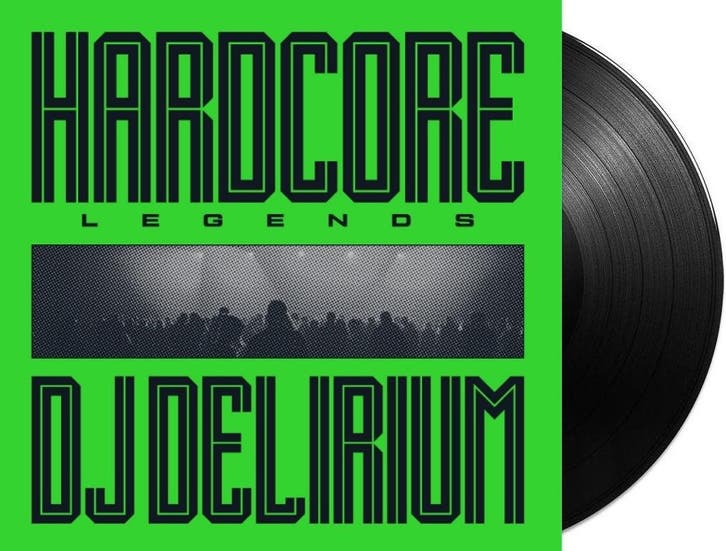 DJ Delirium - Hardcore Legends - LP, Cd's en Dvd's, Vinyl | Overige Vinyl, Ophalen of Verzenden
