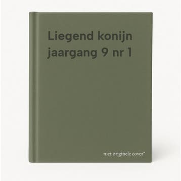 Liegend konijn jaargang 9 nr 1 9789081696104, Verzenden, Gelezen