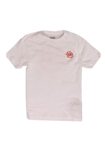 Vans T-shirt Jongens in maat S Wit, Kinderen en Baby's, Verzenden, Zo goed als nieuw, Vans, Jongen of Meisje