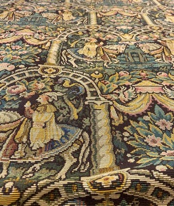 Elegante Gobelin jacquardstof, gekenmerkt door een verfijnde