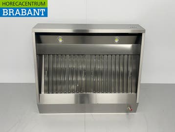 RVS Afzuigkap Dampkap Motor 1500 kuub Premium-line Schuin, Ophalen of Verzenden, Nieuw in verpakking