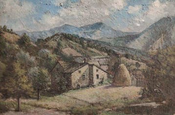 Nazzareno Sidoli (1879–1969) - Paesaggio di Collina