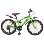 vidaXL Kinderfiets 20 Inch 6-Speed voor 6-11 jaar oud Groen, Fietsen en Brommers, Verzenden, Nieuw