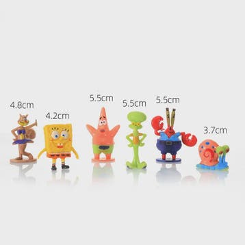 SpongeBob Actiefiguren & Aquarium Decoratie Set - Kinderfees, Verzenden, Nieuw