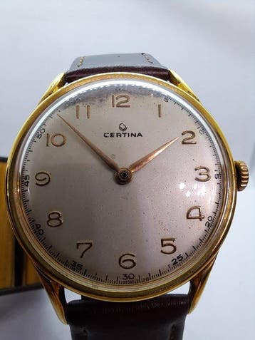 Certina - KF 324 – 16 Jewels – Gold Plated – Vintage - 50th, Nieuw