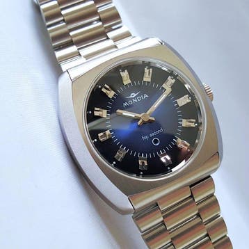 Mondia - Automatic - TOP SECOND - Rare Movement - Sapphire -, Sieraden, Tassen en Uiterlijk, Horloges | Heren, Nieuw
