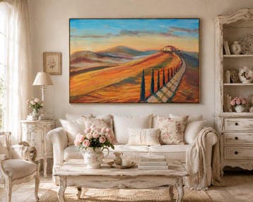 Pier Paolo De Rinaldis (1975) - A Tuscan Dawn