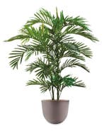 Areca Palm kunstplant, H120cm, Huis en Inrichting, Kamerplanten, Ophalen of Verzenden, Palm, 100 tot 150 cm