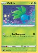 Oddish 001/159 Crown Zenith, Ophalen of Verzenden, Nieuw, Losse kaart, Foil