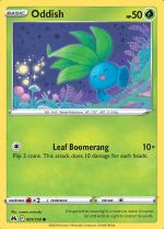 Oddish 001/159 Crown Zenith, Hobby en Vrije tijd, Verzamelkaartspellen | Pokémon, Ophalen of Verzenden, Nieuw, Losse kaart, Foil