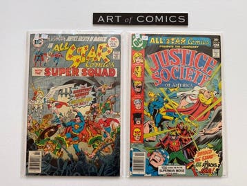 All Star Comics #64, #68 - All Rare Newsstand Editions - All, Boeken, Nieuw