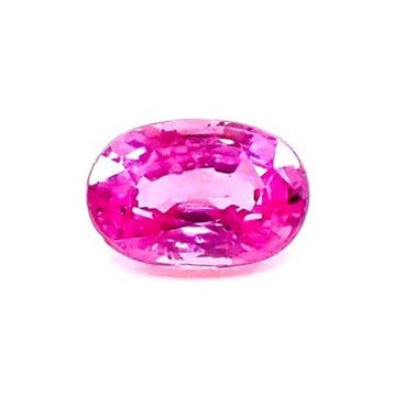 Roze Saffier - 1.18 ct - International Gemological Institute, Nieuw