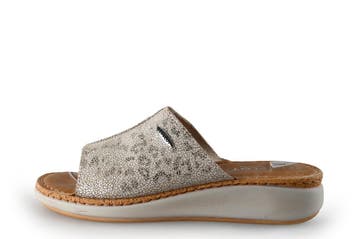 Fly Flot Slippers in maat 40 Beige, Slippers, Verzenden, Beige, Zo goed als nieuw