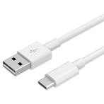 3 meter Gecertificeerd Type C USB kabel - Wit, Verzenden, Nieuw