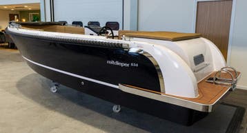 Reitdieper 634 Tender Elektrisch. | 8hr vaartijd | Vaarklaar, Nieuw, Polyester, Elektrisch, Binnenboordmotor