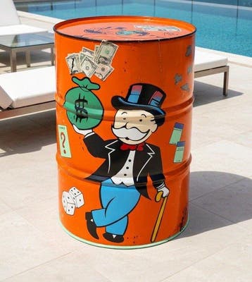 guillaume anthony art - Monopoly Millionaire – Pièce Unique, Antiek en Kunst