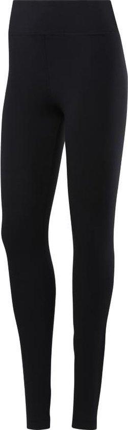 Reebok Linear Logo Tight Cotton Dames Sportlegging - Black/, Kleding | Dames, Sportkleding, Verzenden, Nieuw