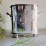 Art Deco, Wijn-/Champagnekoeler Met Wapenschild, 1970 -, Antiek en Kunst, Antiek | Meubels | Tafels