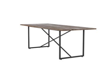 Industriele Eettafel X-Bang Teak Hout 250x100 cm Jorn, Huis en Inrichting, Tafels | Eettafels, Verzenden, Nieuw