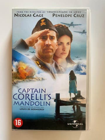 CAPTAIN CORELLIS MANDOLIN (VHS), Verzenden, Gebruikt