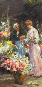 Da Victor Gabriel Gilbert (1847 – 1933) - La Marchande de