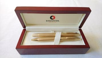 Sheaffer - set 2 pens Legacy Heritage King’s Gold Limited, Nieuw