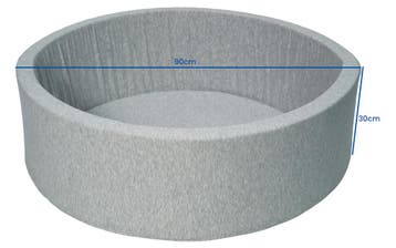 Kinder Ballenbak 200 Ballen | Sweatstof | OP=OP, Ophalen of Verzenden, Nieuw, Jongen of Meisje