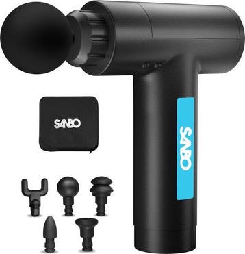 2dekans | Sanbo Massage Gun Prime - Inclusief Koffer en 5, Ophalen of Verzenden, Zo goed als nieuw