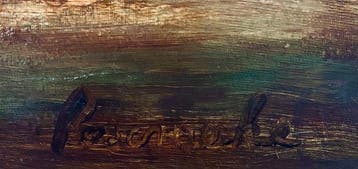 C.Permeke (1886-1952) - De stormachtige zee
