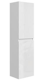 Badkamerkast Angela 40 x 30 x 150 cm Wit Kolomkast, Verzenden, Nieuw, (Half)hoge kast